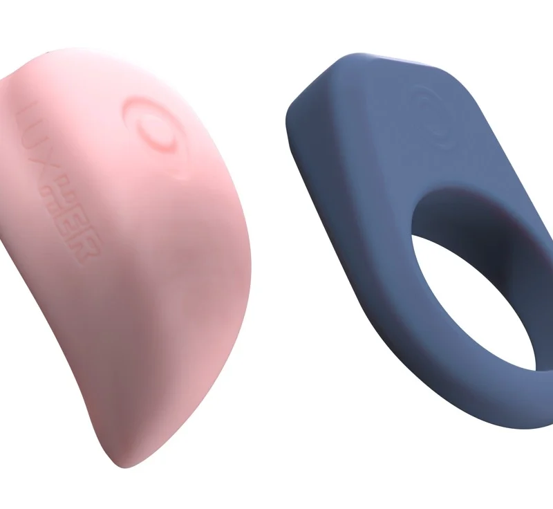 Kiiroo Luxus Duo rinkinys – magnetinė intymi sistema su programų valdymu, juoda