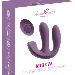 beau coeur Mireva RC Triple - Multi-Zone Remote-Controlled Intimate Device