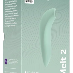 We-Vibe Melt 2 Sage Intimate Air Pulse Device 12 Intensities Waterproof