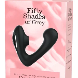 Fifty Shades of Grey Greedy Girl Duet Dual-Action Silicone Device 14cm