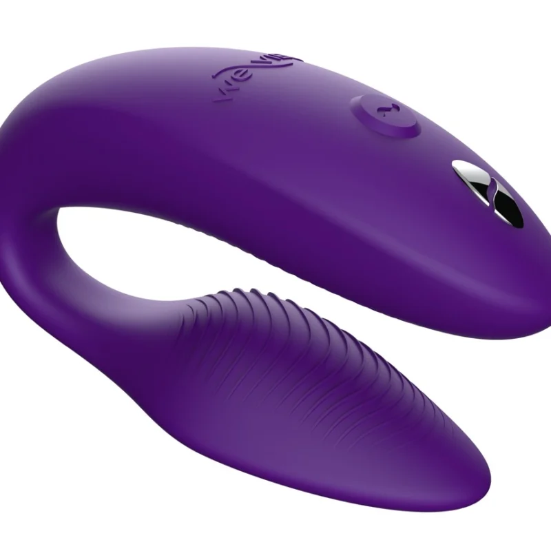We-Vibe Sync 2 Intimate Partner prietaisas, violetinis, reguliuojamas dizainas