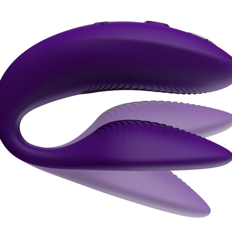 We-Vibe Sync 2 Intimate Partner prietaisas, violetinis, reguliuojamas dizainas