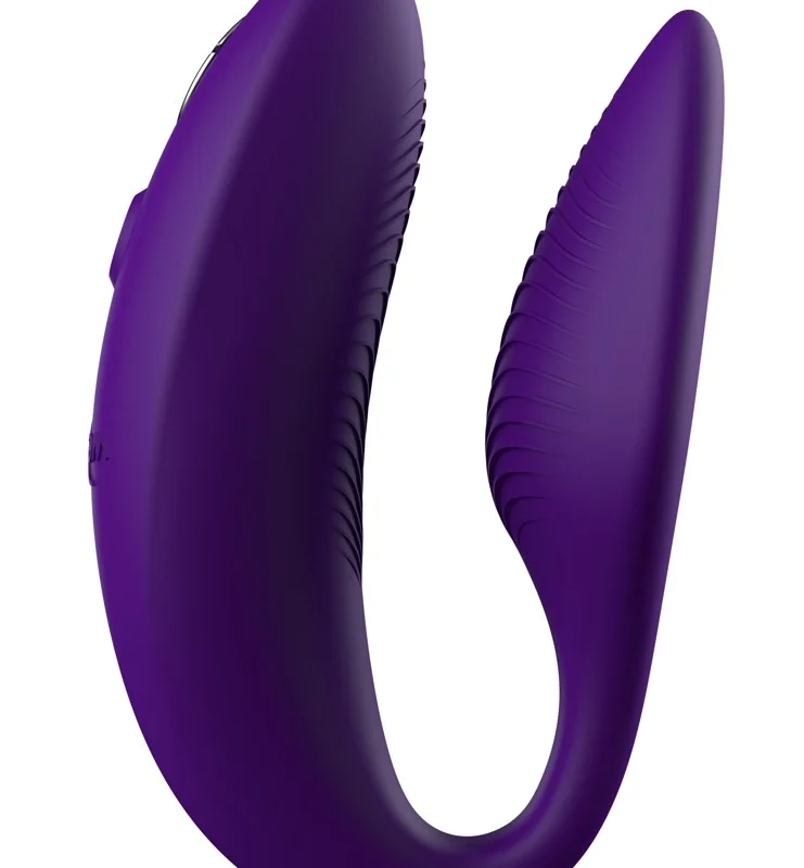 We-Vibe Sync 2 Intimate Partner prietaisas, violetinis, reguliuojamas dizainas