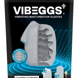 Vibeggs Candy Curves Vibrating Flexible Stimulation Sleeve Unisex