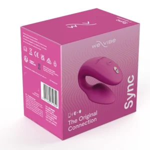 We-Vibe Sync 2 Pink - Flexible Silicone Couples Device, App Control
