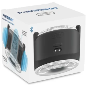 Kiiroo Power Shot Interactive Compact Intimate Device, Black, 6.8x8x7.7cm