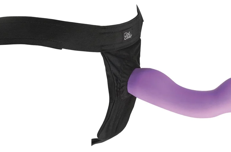 FFE Breathable Adjustable Harness Black, Flexible Silicone Ring 112cm