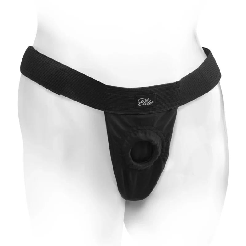 FFE Breathable Adjustable Harness Black, Flexible Silicone Ring 112cm