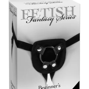 FFS Beginner's Harness Black - Adjustable Strap System, 3 O-Rings