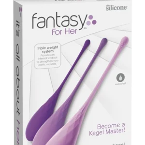 Fetish Fantasy FFH Kegel Train-Her Set Silicone Pelvic Training Balls 3pcs