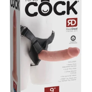 Kink by Doc Johnson Intimate System 9" Adjustable Harness Set Light