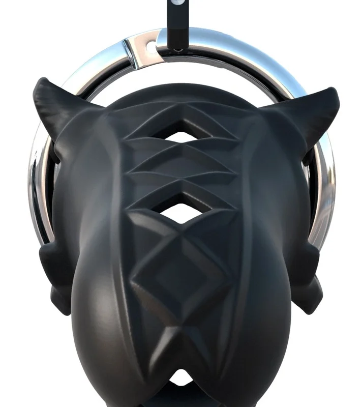 FCR Extreme Silicone Chastity System Adjustable 9.5cm Black
