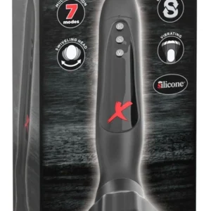 Pipedream PDX Elite Roto-Sucker Vibrating Glans Stimulator 26cm Black