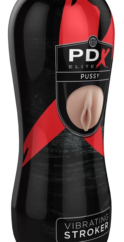 Pipedream PDX Vibrating Intimate Stroker 17.5 cm TPR Flesh