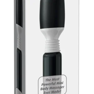 Pipedream Wanachi Mini Massager Black Multi-Speed 21cm Compact Wand