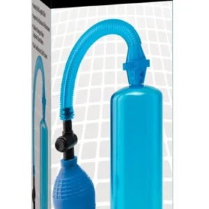 Pipedream Beginner's Power Pump Blue - Transparent Potency Trainer 19cm