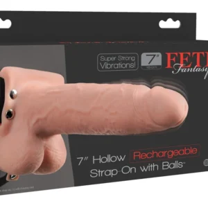 Fetish Fantasy Series 7 Hollow Strap-On Vibrator Light 18.9cm