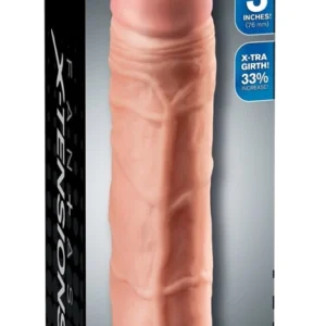 Fetish Fantasy Series FXTP Extension 3" Light 22.8 cm TPE Sleeve