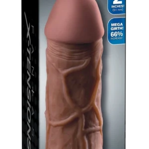 Fetish Fantasy Series Mega 2" Extension Intimate Sleeve Brown 20.3cm