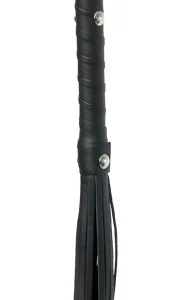 Fetish Fantasy Series Deluxe Cat O'Nine Black Flogger 65 cm