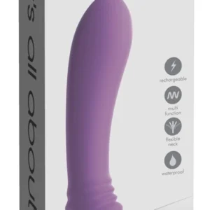 FemmeFunn Flexible Intimate Massager Rechargeable Purple 18.5cm