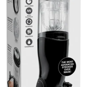 Pipedream Mega-Bator Black/Clear Automatic Intimate Device 27.9cm