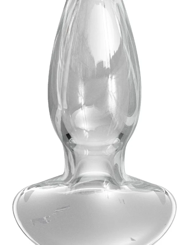 AFE Glass Tunnel Plug Beginner 9.6 cm Transparent Borosilicate