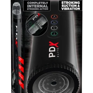 PDX Elite Moto Blower Automatic Intimate Device Black 22.5cm