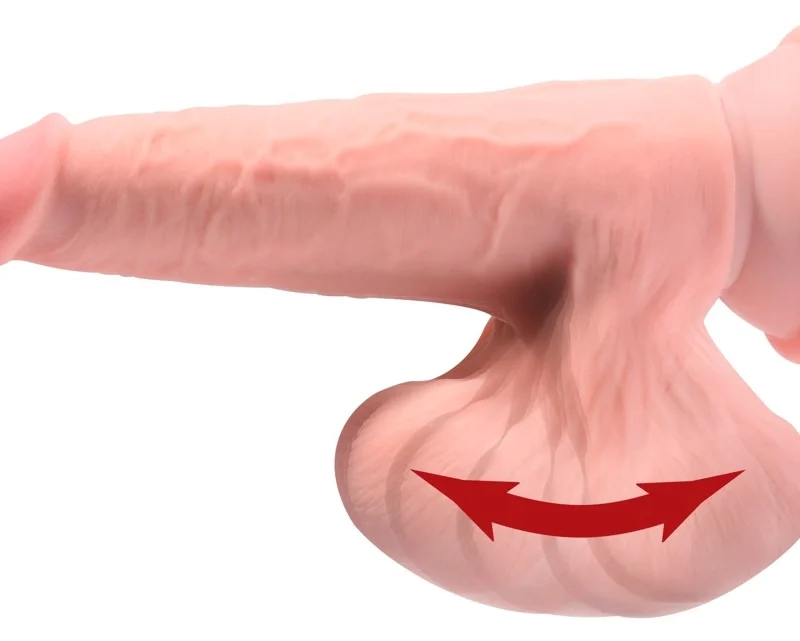 Pipedream King Cock 6" Triple Density Model with Flexible Base, Beige