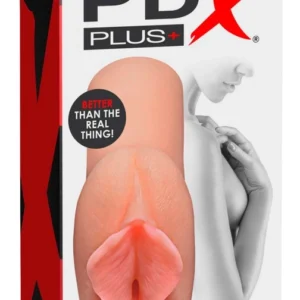 PDX Plus PP XTC Personal Stimulation Sleeve, Fanta Flesh, 14.2 cm