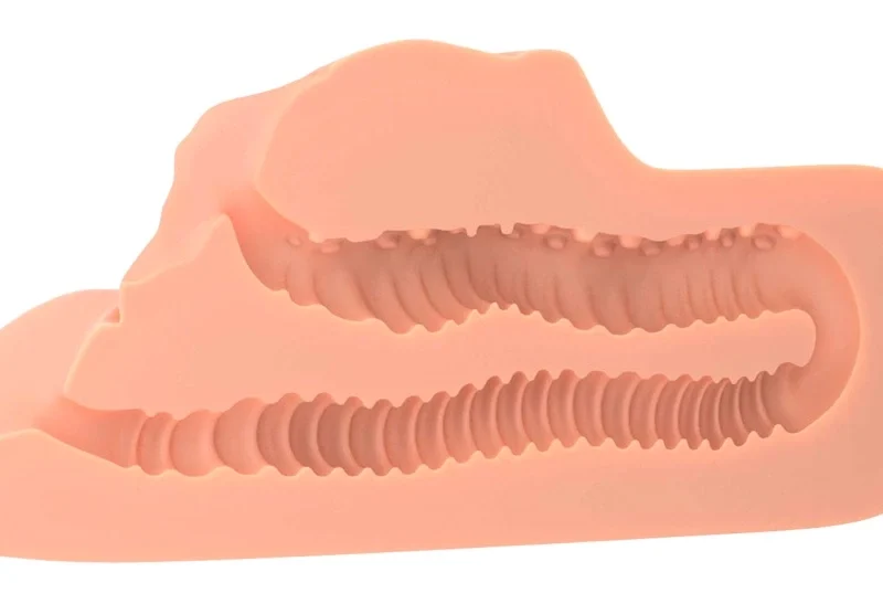 PDX Plus PP Double Stroker Lig Intimate Machine, Dual Channel TPR, 14.2 cm