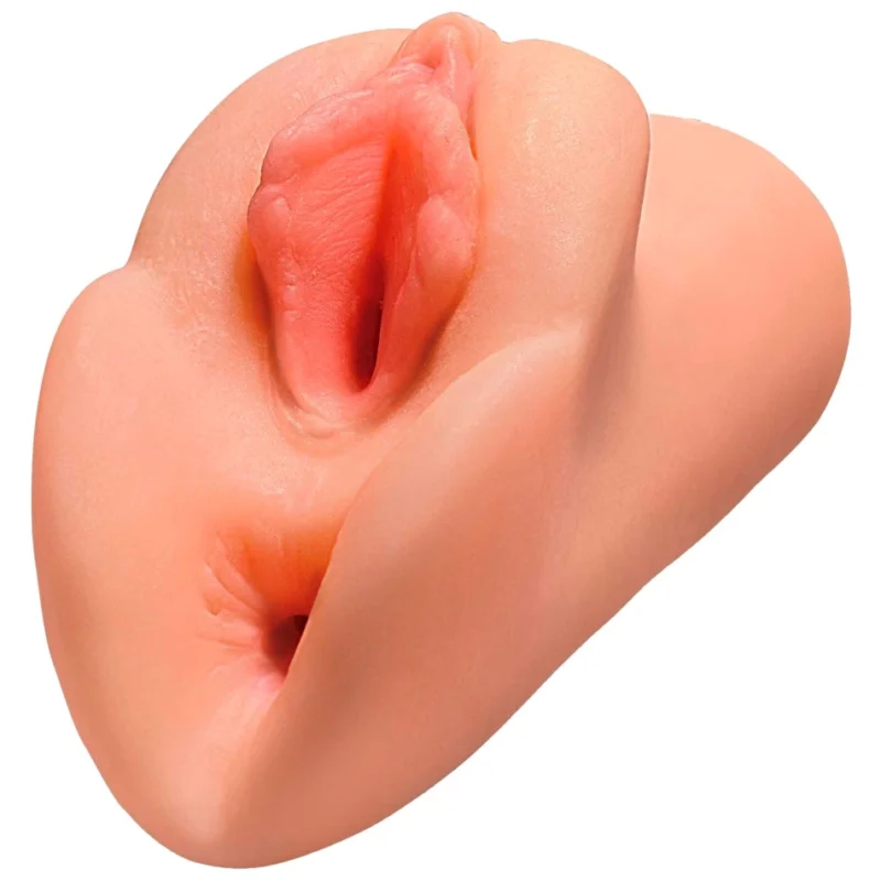 PDX Plus PP Double Stroker Lig Intimate Machine, Dual Channel TPR, 14.2 cm