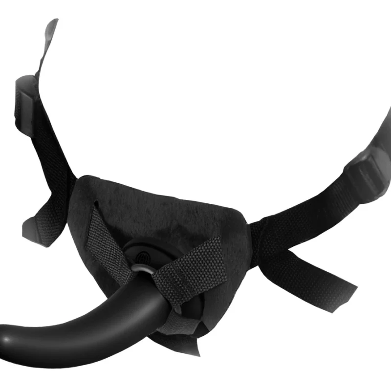 AFC Strap-On Set The Pegger - Adjustable Harness & Curved Insert 12cm
