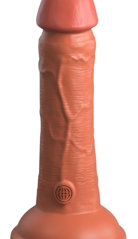 King Cock Elite KCE 6 Tan Dual Density Intimate Machine Silicone 18cm