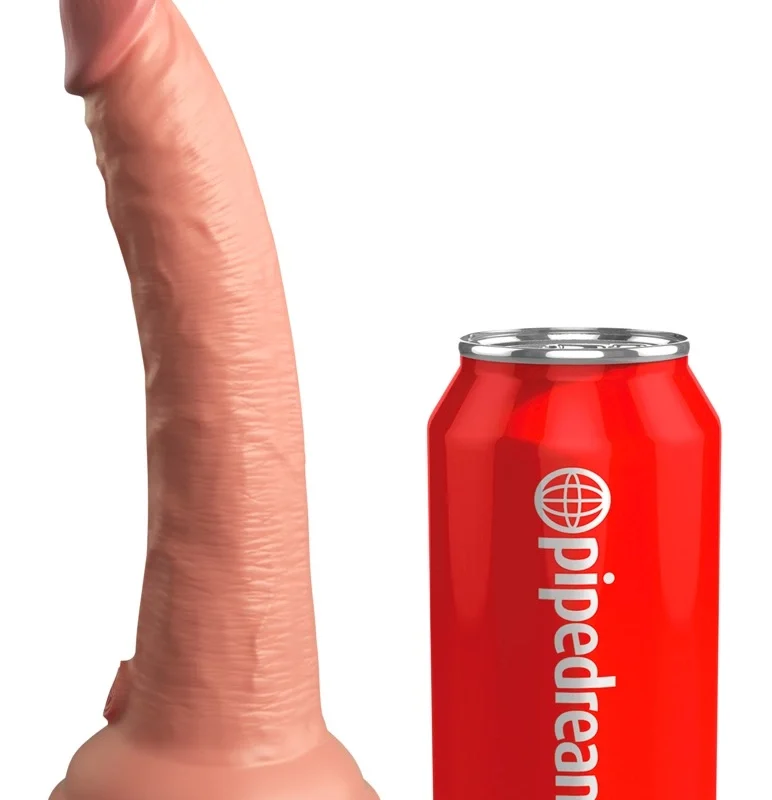 King Cock Elite KCE 7 Dual Density Silicone Model, Light, 21 cm