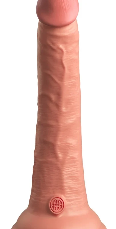 King Cock Elite KCE 7 Dual Density Silicone Model, Light, 21 cm