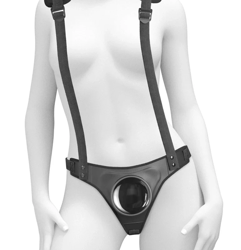 Pipedream Body Dock Strap-On Suspenders Adjustable Harness System