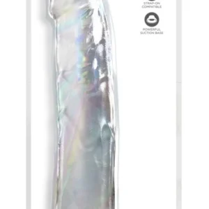 King Cock Clear 11" Anatomical Intimate Machine with Suction Cup, Transparent