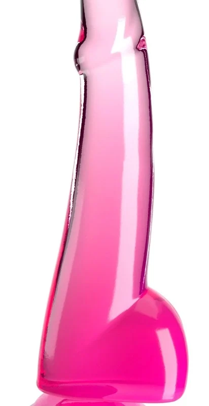 King Cock Clear Model 10" Pink Intimate Machine with Suction Base