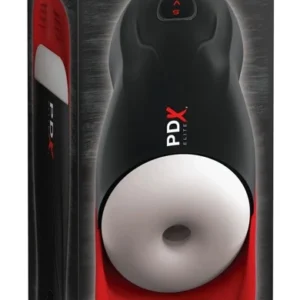 PDX Elite Fap-O-Matic Pro Intimate Machine with Suction & Vibration, Black