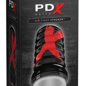 PDX Elite Air Tight Frosted Manual Intimate Device, Transparent 19.1 cm