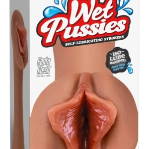 PDX Extreme Wet Series Intimate Lips Sleeve, 14 cm, Fanta Flesh