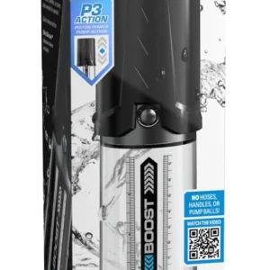 Pump Worx Max Boost Black Manual Vacuum Enhancement System 28.6cm