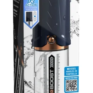 Pipedream Pump Worx Max Boost Blue Manual Vacuum Trainer 28.6cm