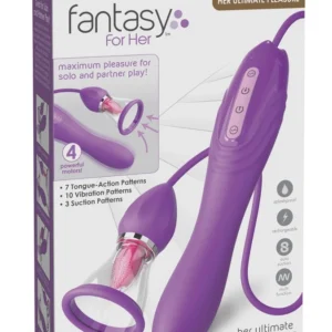 Fantasy For Her Ultimate Pleasure Max Intimate System, Purple, 22.9 cm