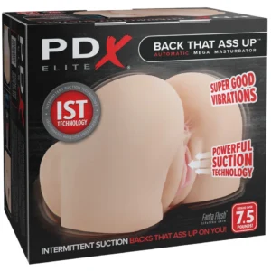 PDX Elite Back That Ass Up Light Intimate Machine with Suction & Vibration
