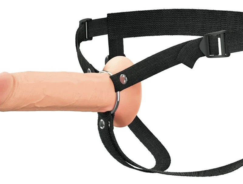 FANTASY X-TENSIONS Elite FXTE8 Hollow Strap-On Silicone 21.6cm Light