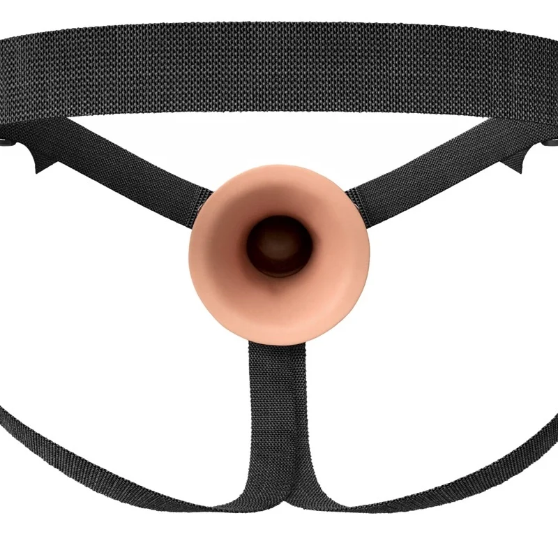 FANTASY X-TENSIONS Elite FXTE8 Hollow Strap-On Silicone 21.6cm Light