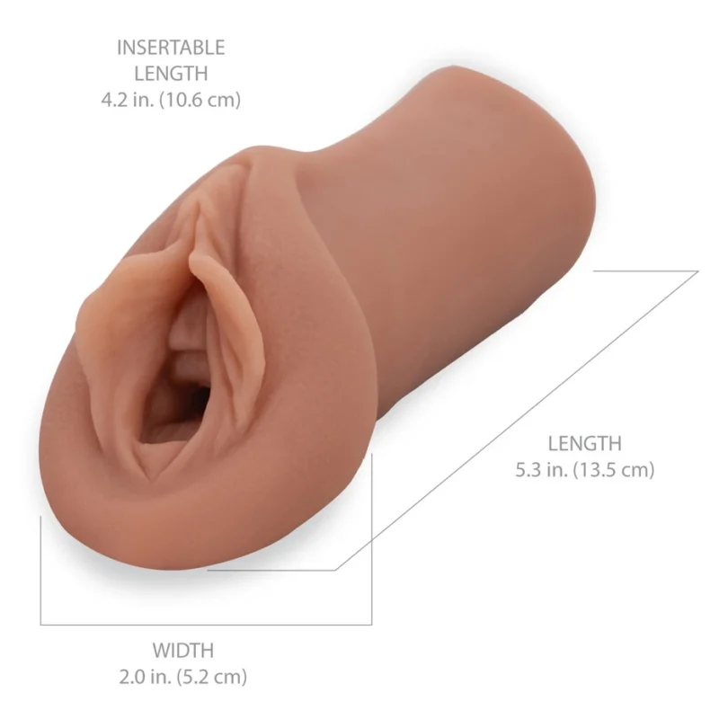 PDX Extreme Sorority Snatch Handheld Intimate Device Brown 13.4cm