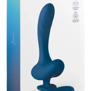 JimmyJane Solis Kyrios Intimate Warming Silicone System Black 14.4 cm